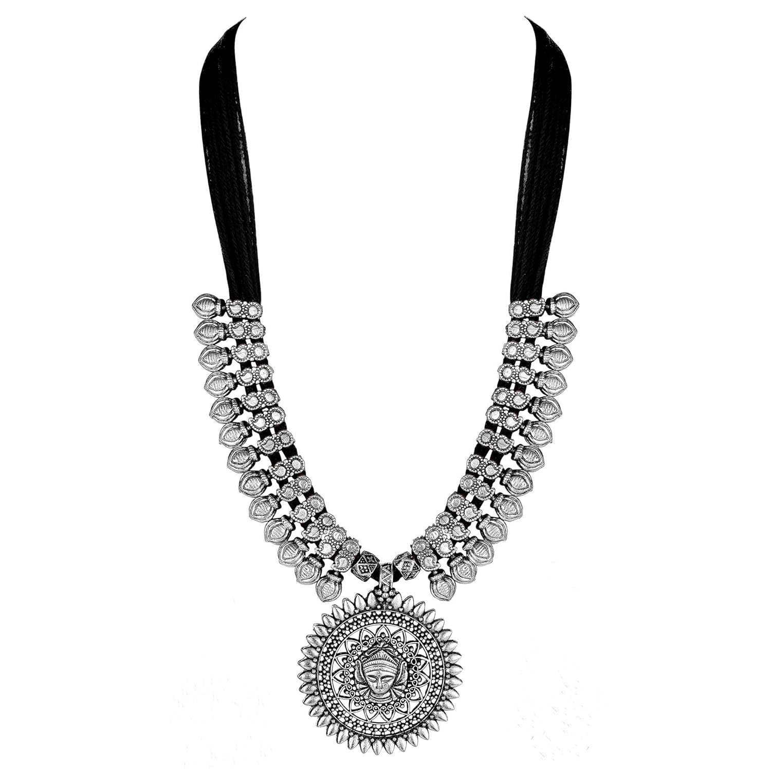 See full amazon price history chart for Oxidised Silver Antique Round Shape Necklace For Women Oxidised Silver Antique Round Shape Necklace For Women (B0CWVN9RJC) Amazon Price History, Amazon Price Tracker