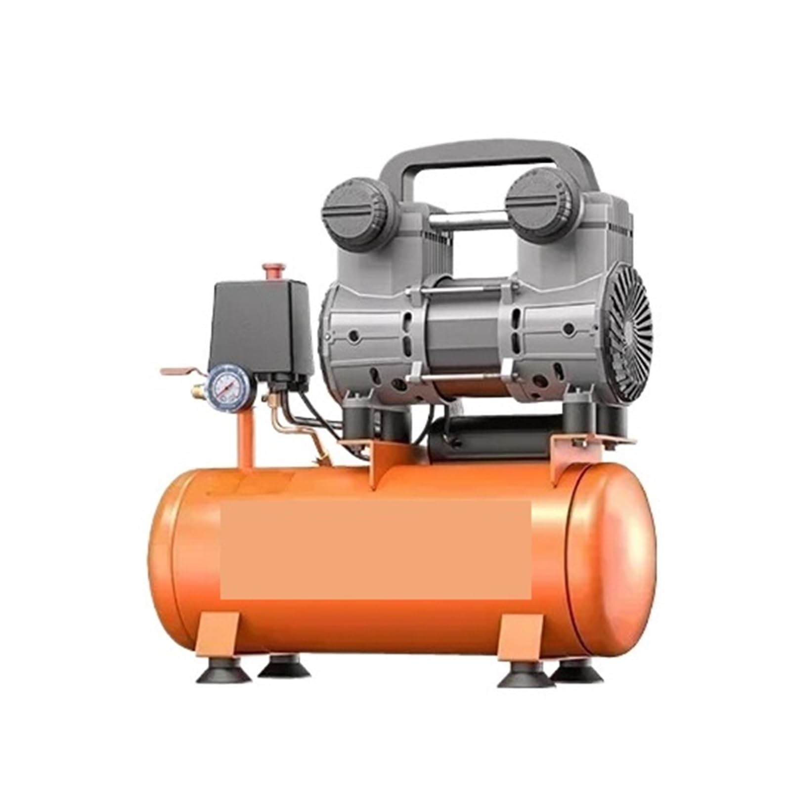 Badika Air Compressor-C1 Silent Air Compressor 220V Portable Air Compressor No-Oil Silent Woodworking Household Air Compressor(,A.u)