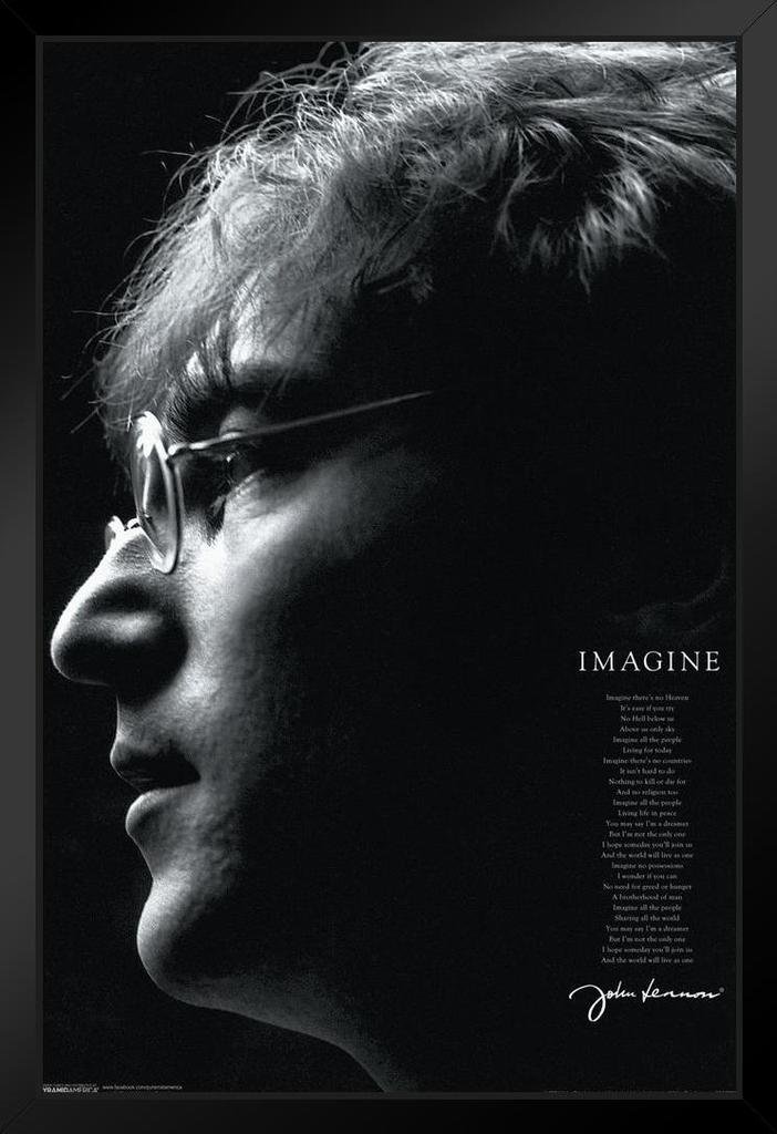 Pyramid America John Lennon Face Profile Imagine Peace Song Lyrics