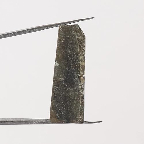 Miniatura 2 de GEMHUB Roca de labradorita negra áspera de 67.7 quilates, cristal curativo certificado para decoración del hogar y la oficina