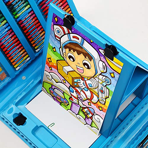 208 Piece Art Set, Artist Sketching Drawing & Painting Set with Case Art Kit for Kids Teens and Adults (Packaging May Vary)