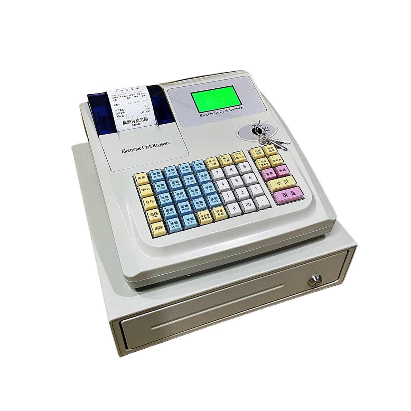 Caja registradora, Caja registradora electrónica, caja registradora for catering de restaurantes de comida rápida y fideos, Le ayuda a ahorrar tiempo
