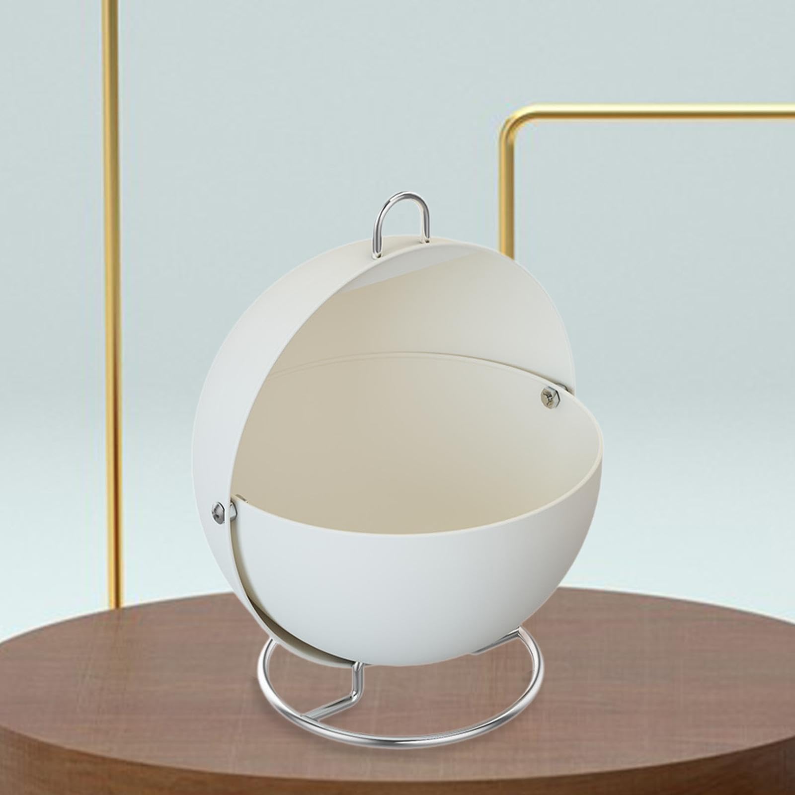 Sugar Candy Bowl Desktop Organizer Serving Bowl Shatterproof Multipurpose for Party, Buffet Food Sundries Container 25x25cm