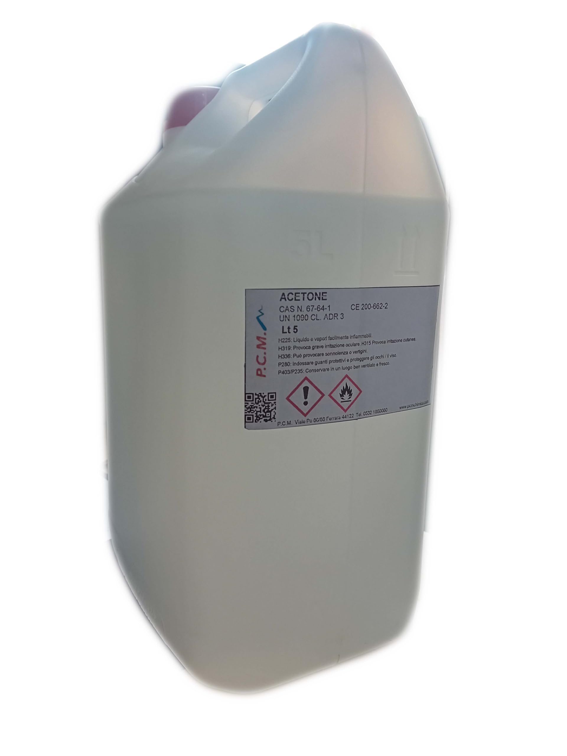 SOLVENTE RIMUOVI SMALTO PER UNGHIE 5 LITRI P.C.M.