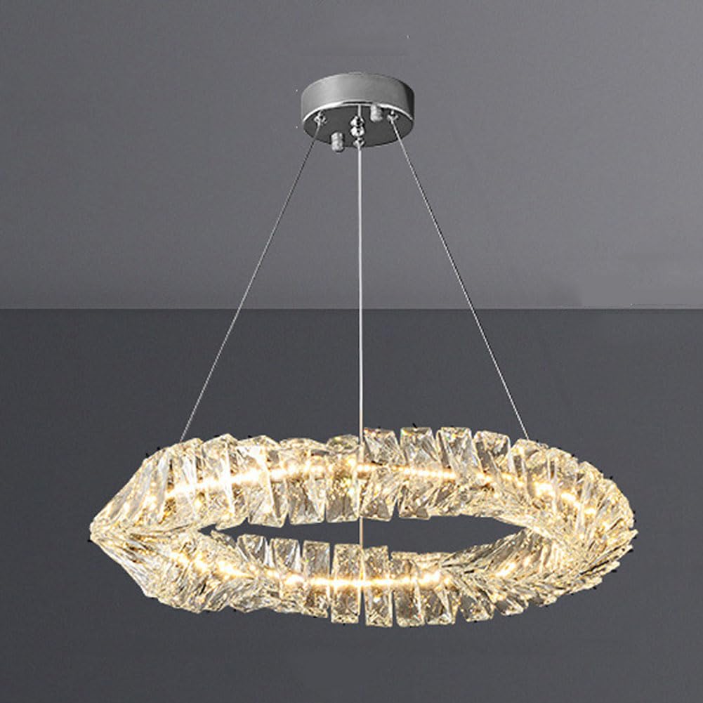 Lampe à LED en cristal pour sublimer l'ambiance chaleureuse de votre salle à manger