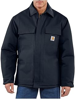 Carhartt Men's Loose Fit Firm Duck Insulated Traditional Coat