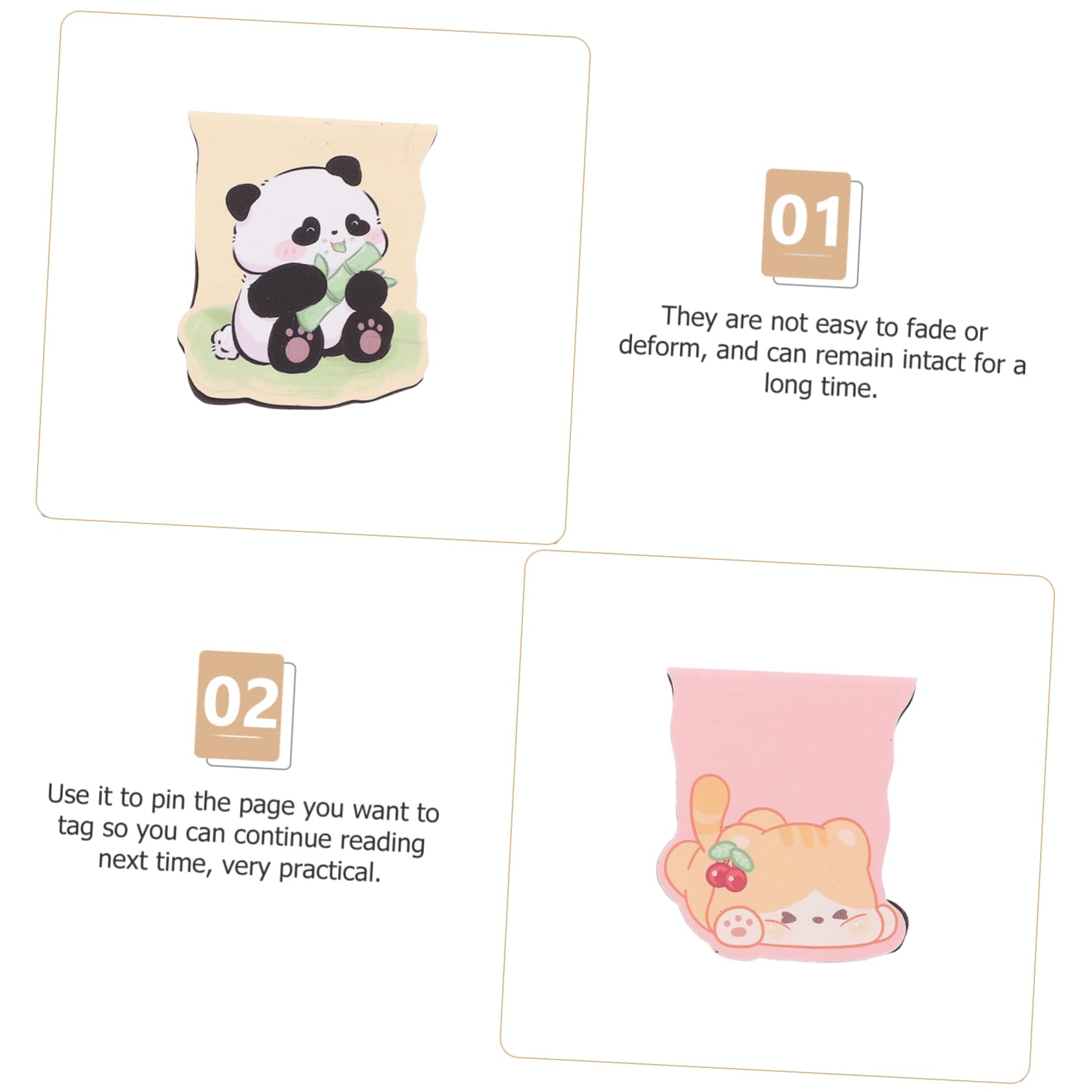 5 Ensembles Signet Magnétique Signets Magnétiques Pour Enfants Aimants Artisanaux Livre Decoration Livre Décoration Clips -pages Magnétiques Signets Uniques 15 Pièces * 5
