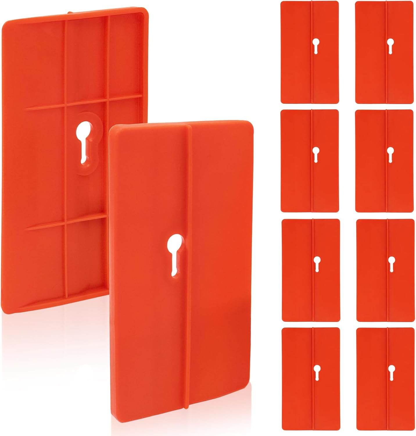 10 Pcs Drywall Fitting Tool Support The Plaster Board in Place While Installing Ceiling Positioning Plate Labor-Saving Lifter Carpenter Tool Suitable for Ceiling, Sloped Wall & High Wall Installation