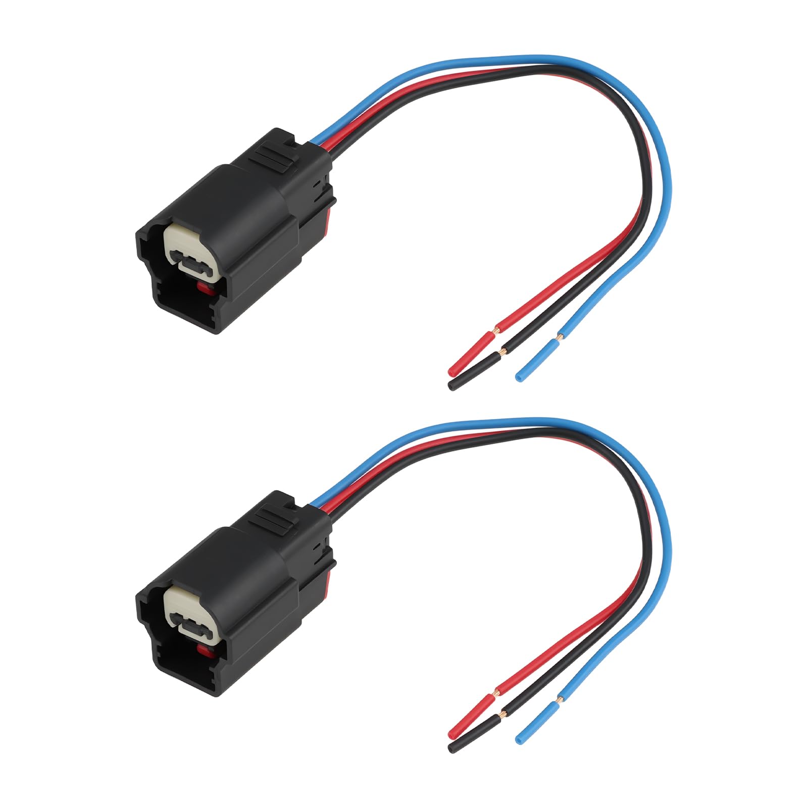 ECSiNG 2Pcs Car 3Pin Parking Sensor Connector Harness 31404-3110 Compatible with Ford Explorer 2011-2019