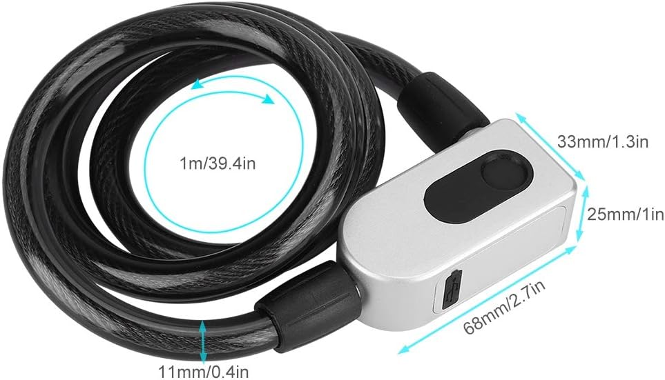 Free Shipping ๐ Bicycle Padlock - Bicycle Combination Padlock with Aluminum Alloy, Smart Anti-Theft Lock Cable for Outdoor Bicycle Up To 40% OFF Bicycle Padlock - Bicycle Combination Padlock with Aluminum Alloy, Smart Anti-Theft Lock Cable for Outdoor Bicycle