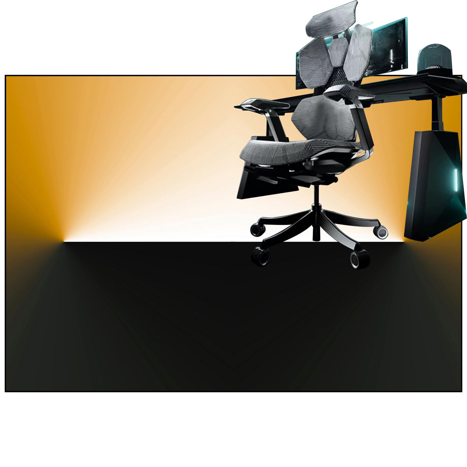 Gaming Dywan Podłogowy Antypoślizgowy Mata Podłogowa Biuro Ochraniacz Podłogowy Dywan Krzesło Z Kołami Mata Krzesła Podłogowe Twarde Podłogi Mata Podłogowa Podłogi Podłogowe 140 x 160 cm