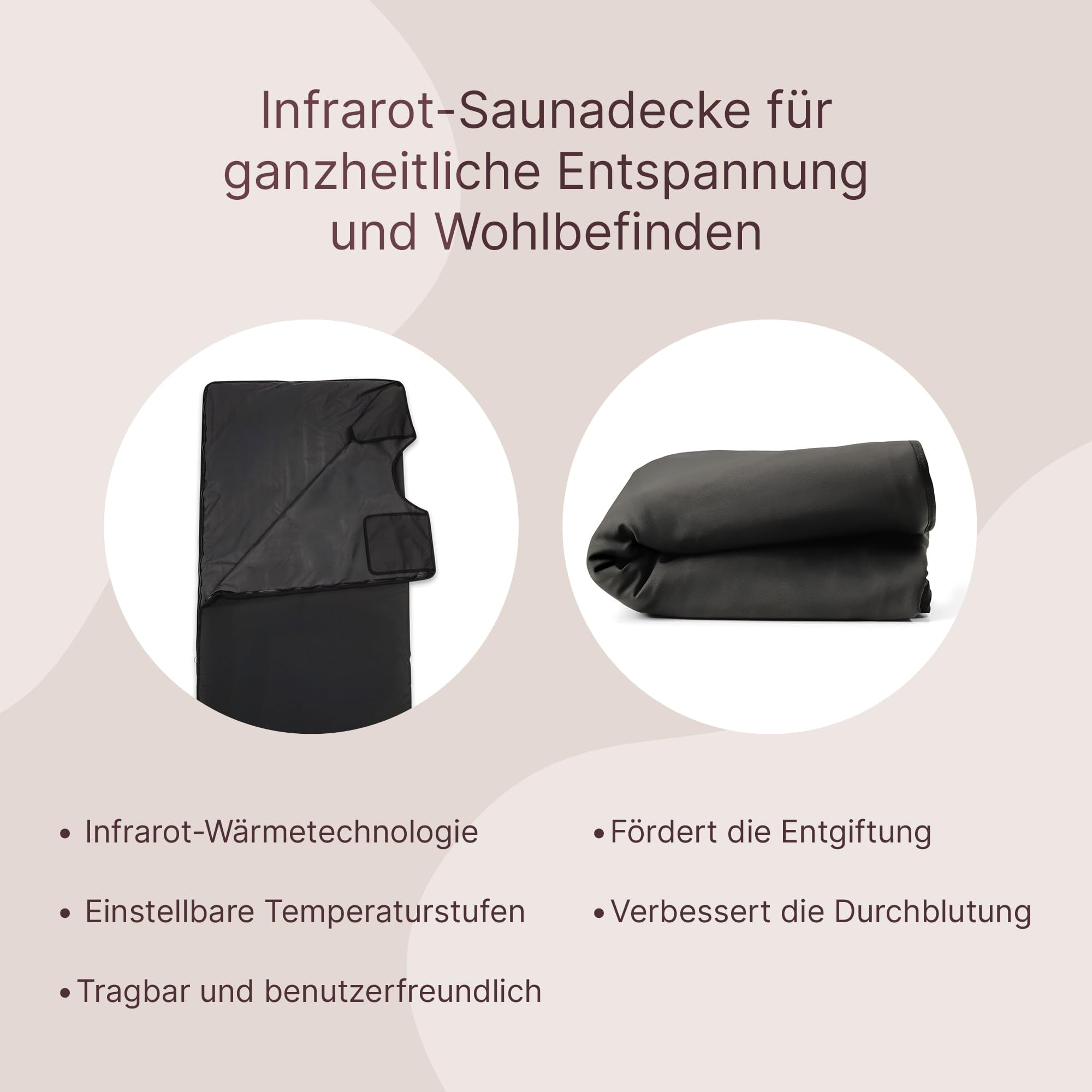 Nordic-wellness - Coperta per sauna a infrarossi per un relax olistico