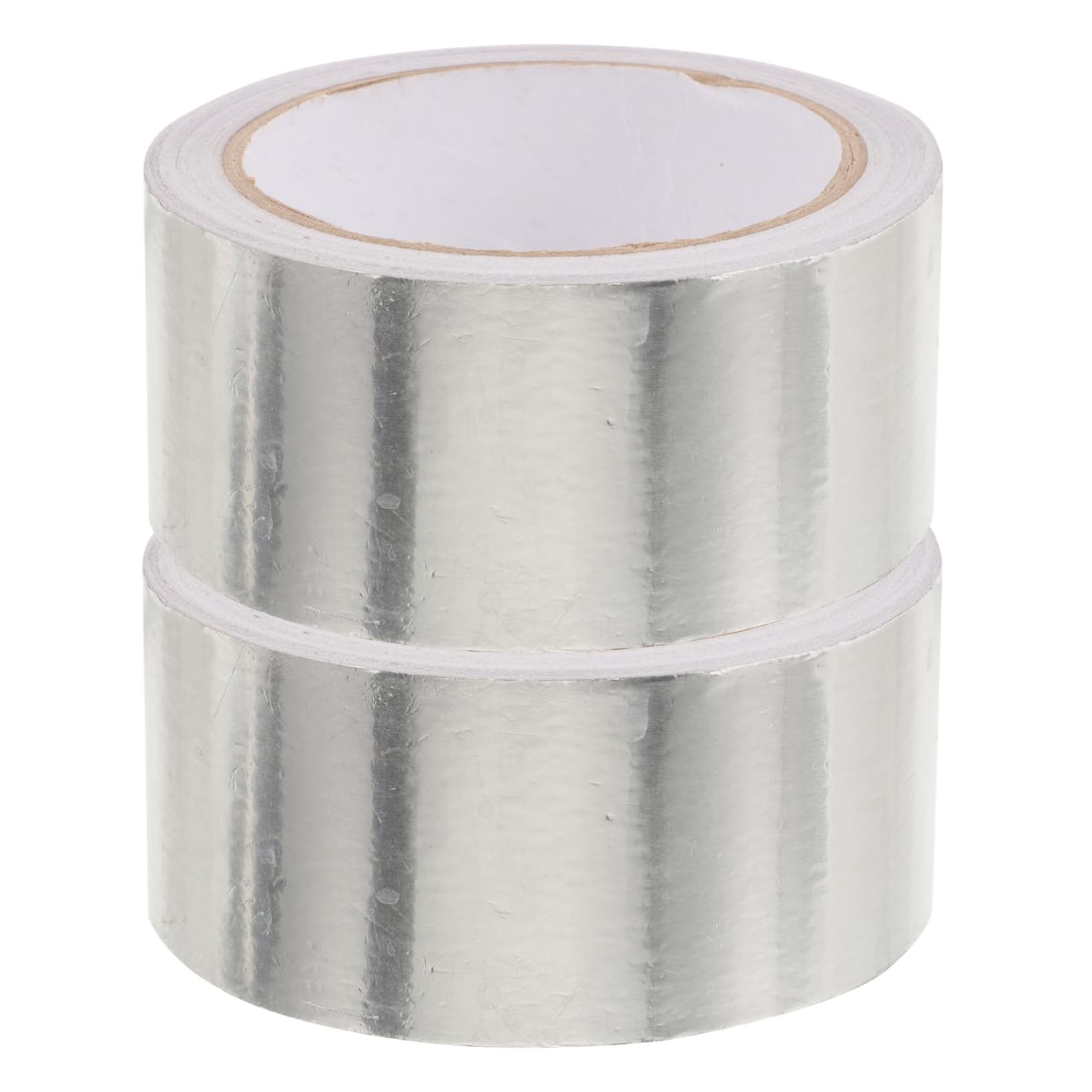 ABOOFAN 2Rolls High Temp Aluminum Foil Tape Thick Insulation Tape Wide Long Heavy Duty for Repair Insulation Portable Lightweight Easy to Use
