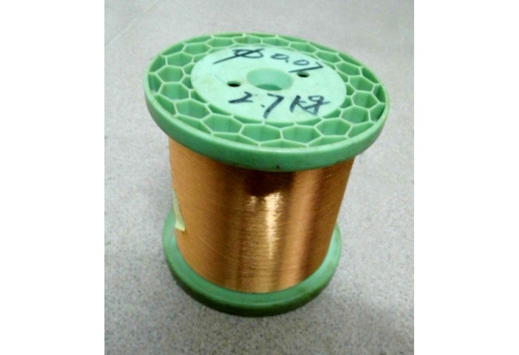 2.5 kg,Diameter 0.07mm Copper Polyester-Imide enameled Wire