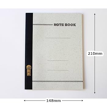 A5 無地ノート 100ページ 黒 Wリングノート A5 無地 | 伊東屋オンラインストア