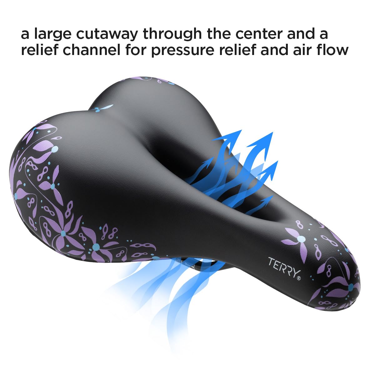 Amazon.com : Terry Bike Saddle Womens Cite X Gel Saddle, Bicycle