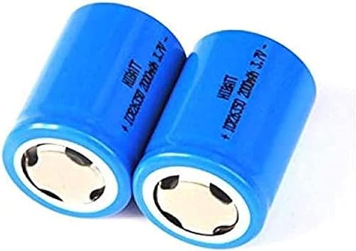 KREM for 2PCS 3.7v 26350 Ba Icr26350 Cell Baterias 2000MAH for Flashlight Electric Shaver