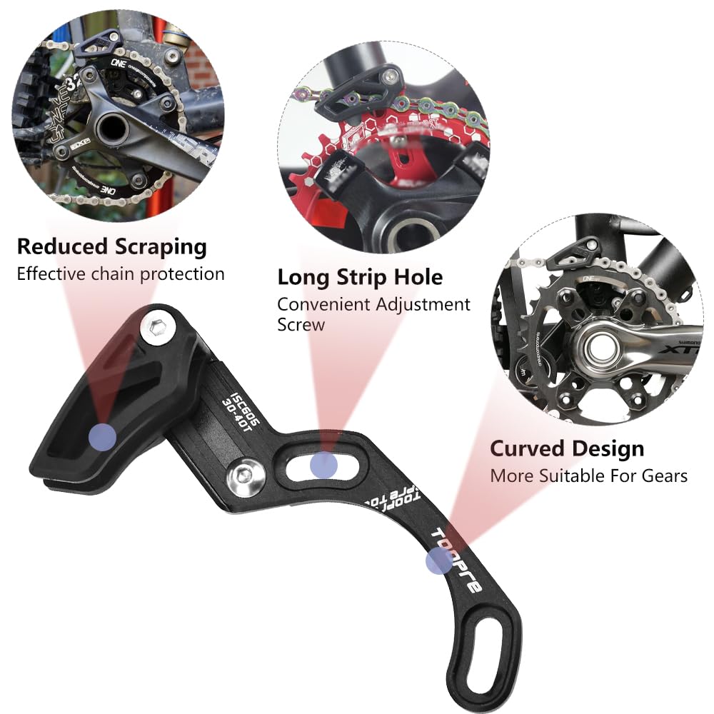 Aluminum Alloy Mountain Bike Chain Guide Stabilizer MTB Single Ring Protector UK | EBay