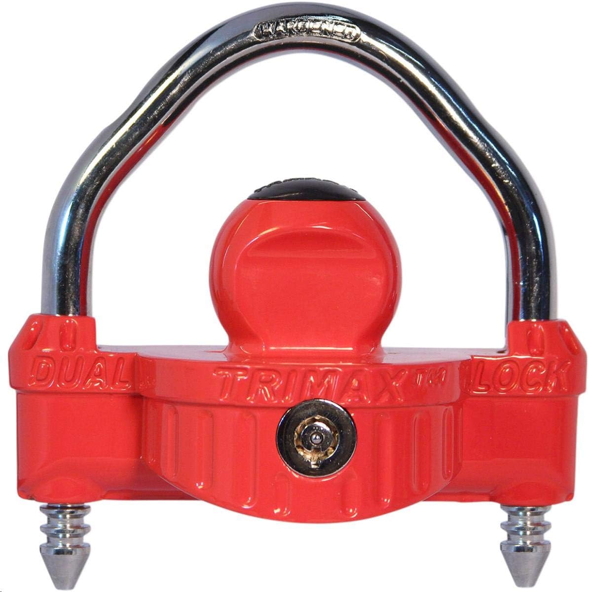 Trimax UMAX25 UMAX Red Universal Die Cast Dual Purpose Narrow Body Coupler Lock