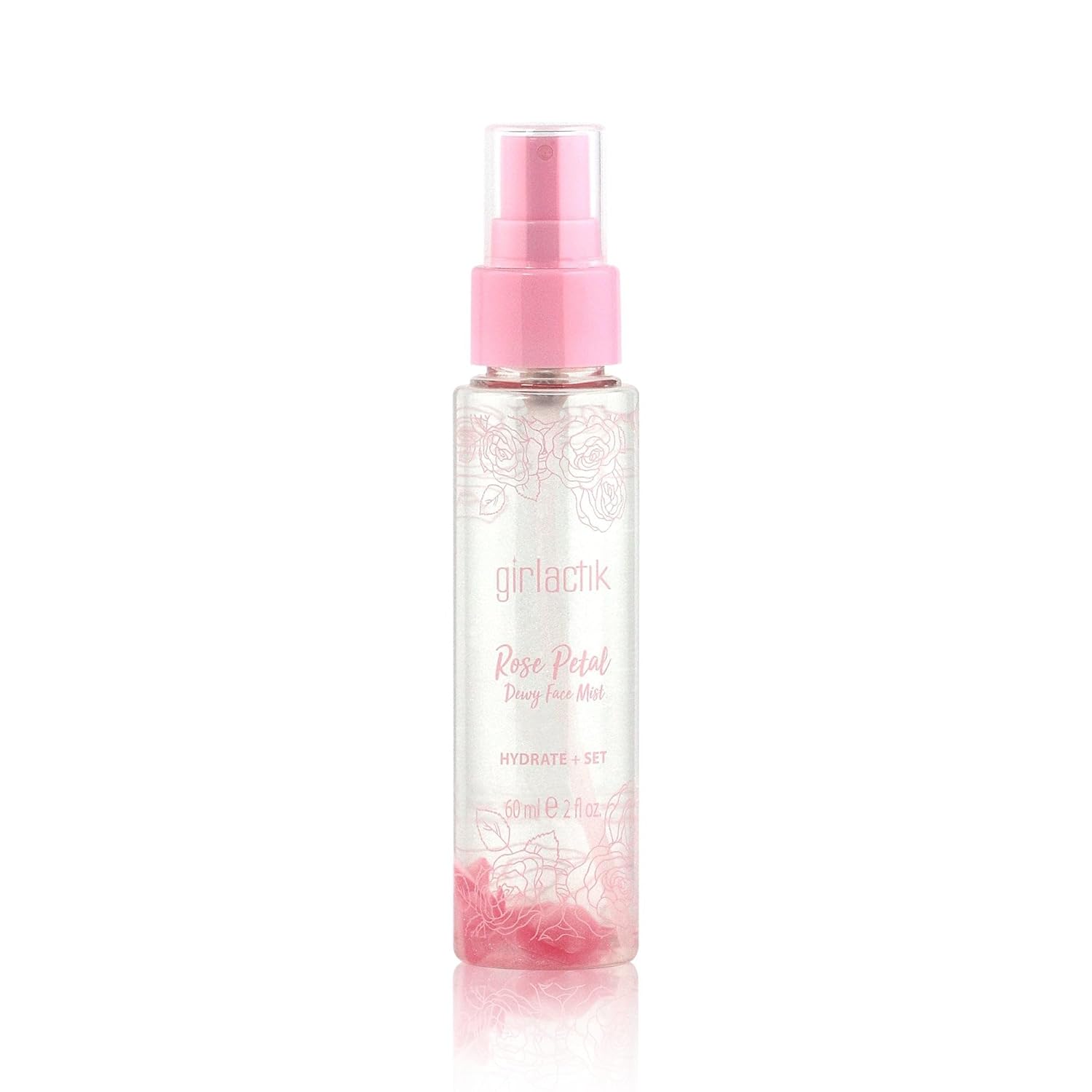 Girlactik Rose Petal Dewy Face Mist 2 fl oz.
