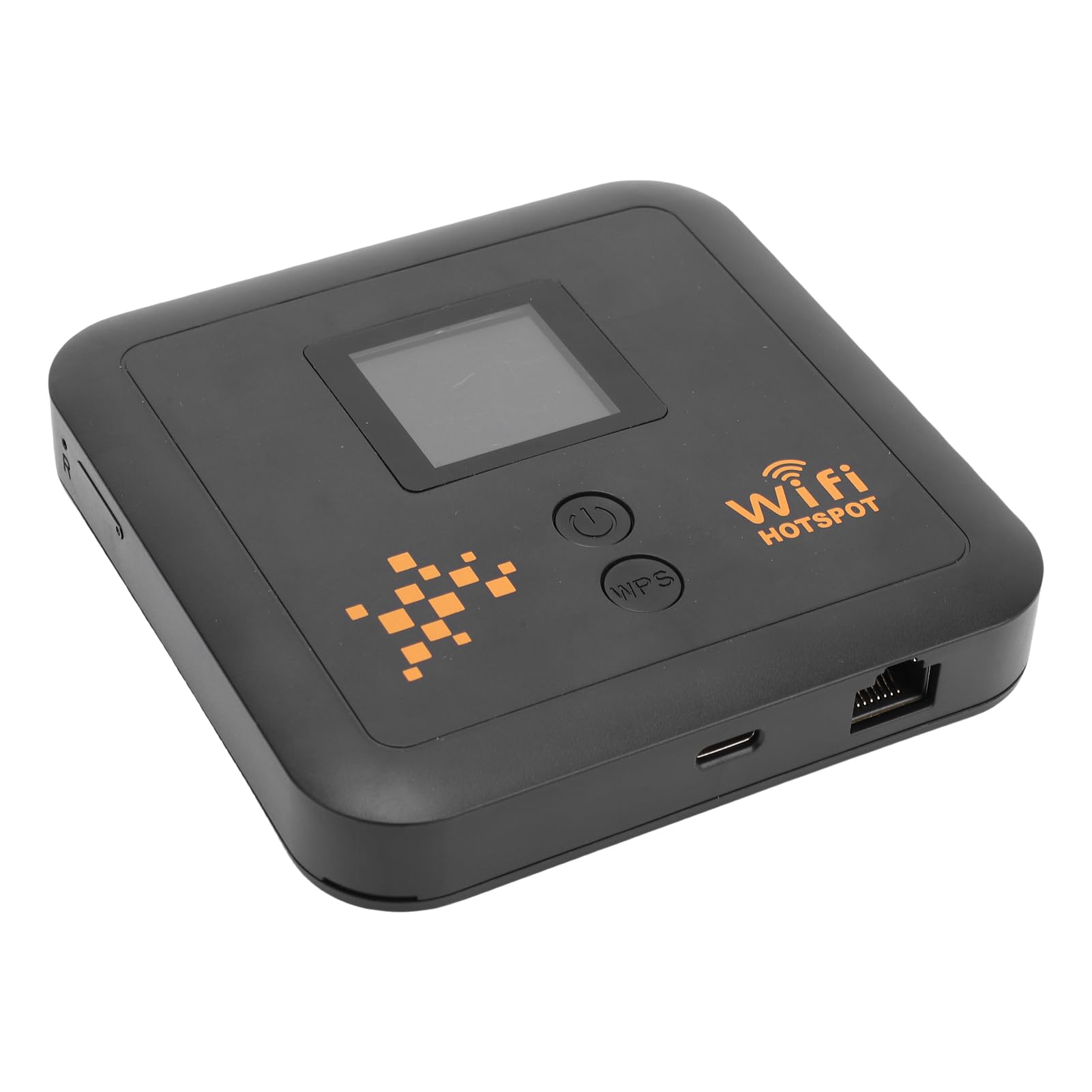 Cocoarm Routeur Hotspot WiFi, Routeur WiFi Portable 4G CAT12 en Plastique 600 Mbps avec Contrôle d'application de Batterie Double Bande 6000 MAh et Deux Ports Gigabit pour Les Voyages d'affaires