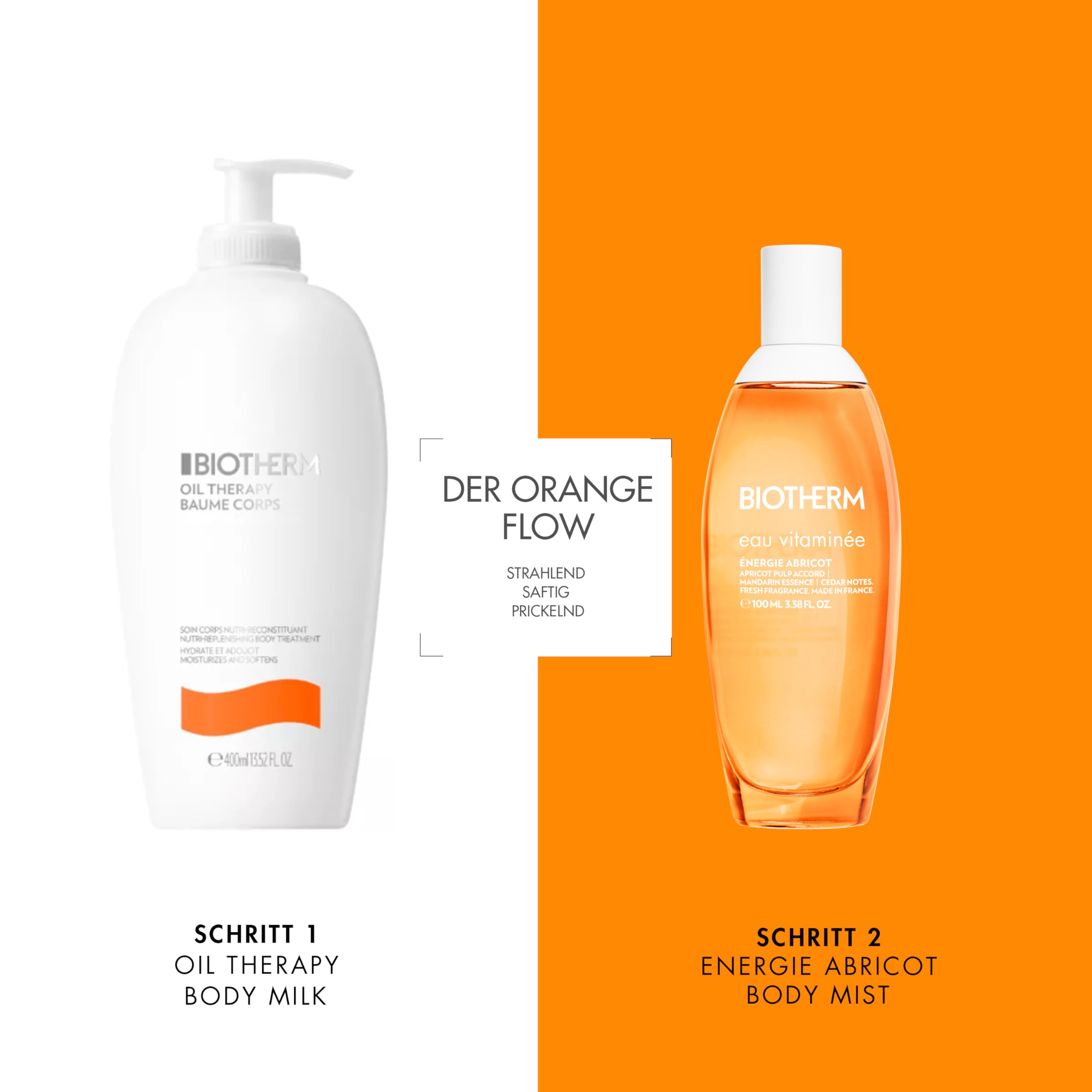 Biotherm Eau Vitaminée Énergie Abricot Eau de Toilette Körperspray Body Mist Damen
