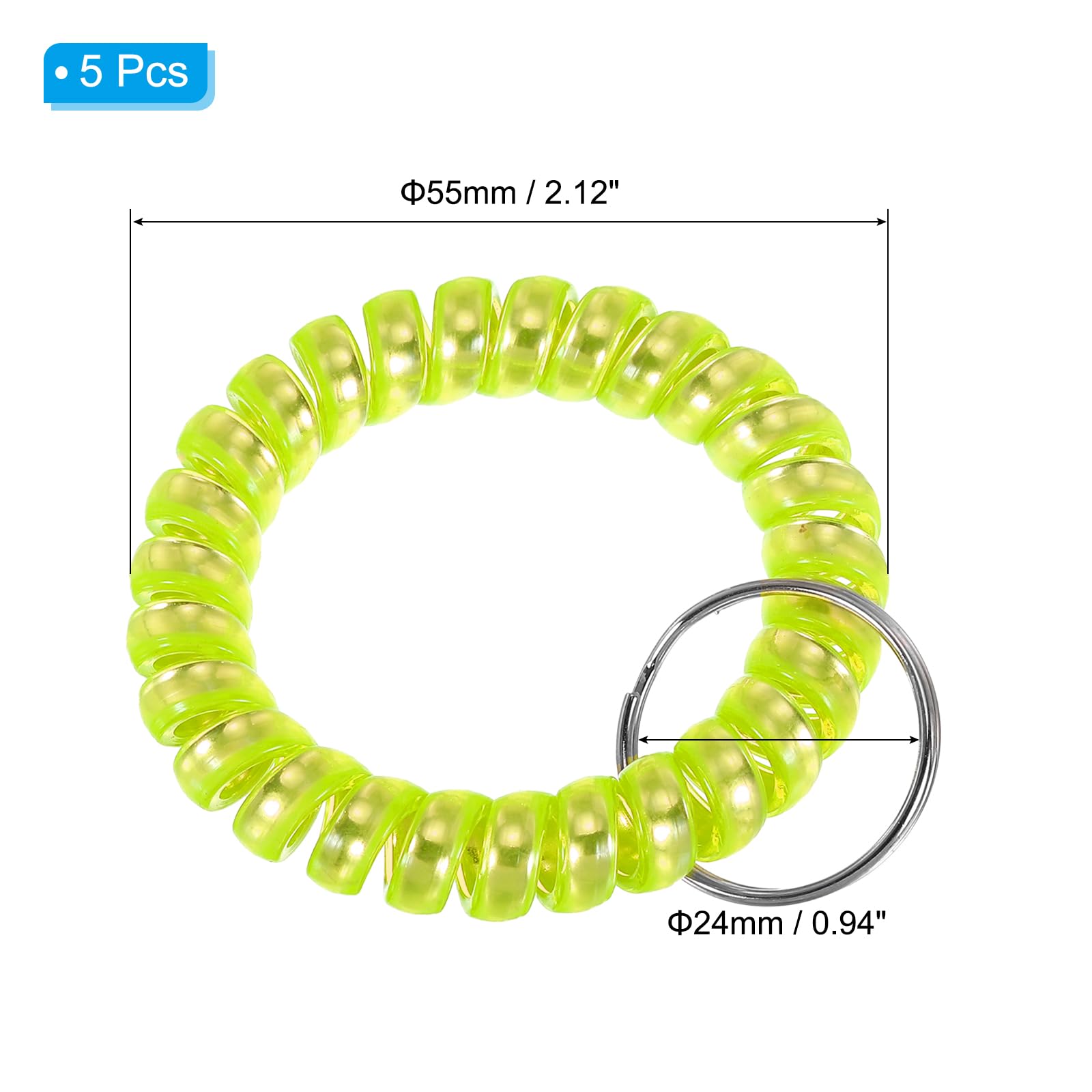 PATIKIL Stretchable Wristband Wristlet Keychain - Image 2