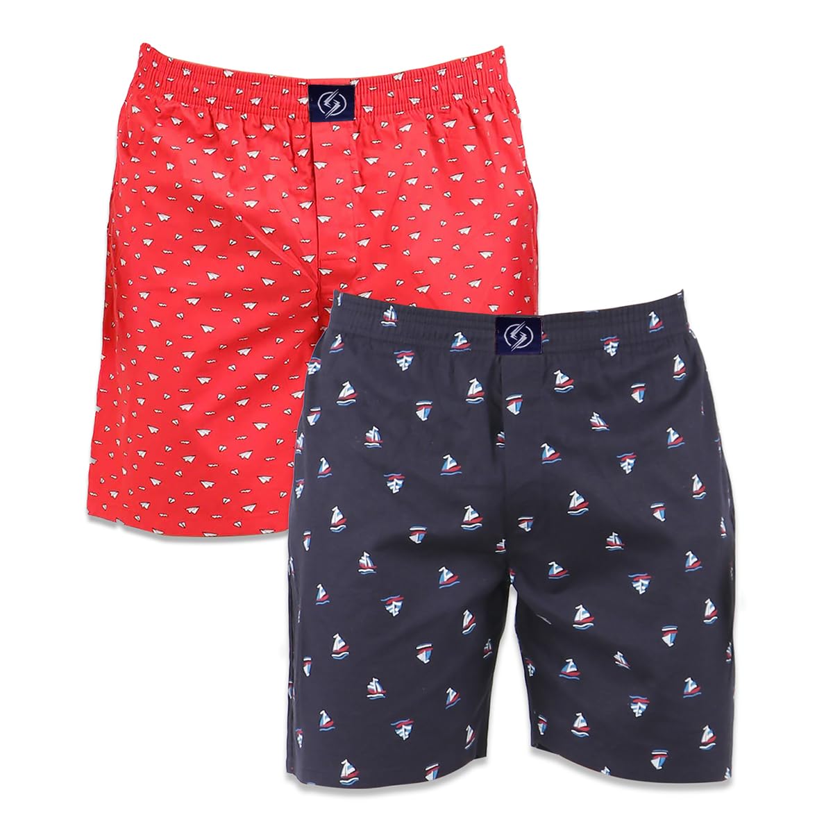 supersquad Men's Multicolor Cotton Printed Regular Boxer Shorts (Pack of 2) New-MBB-17-XXL-picture-20