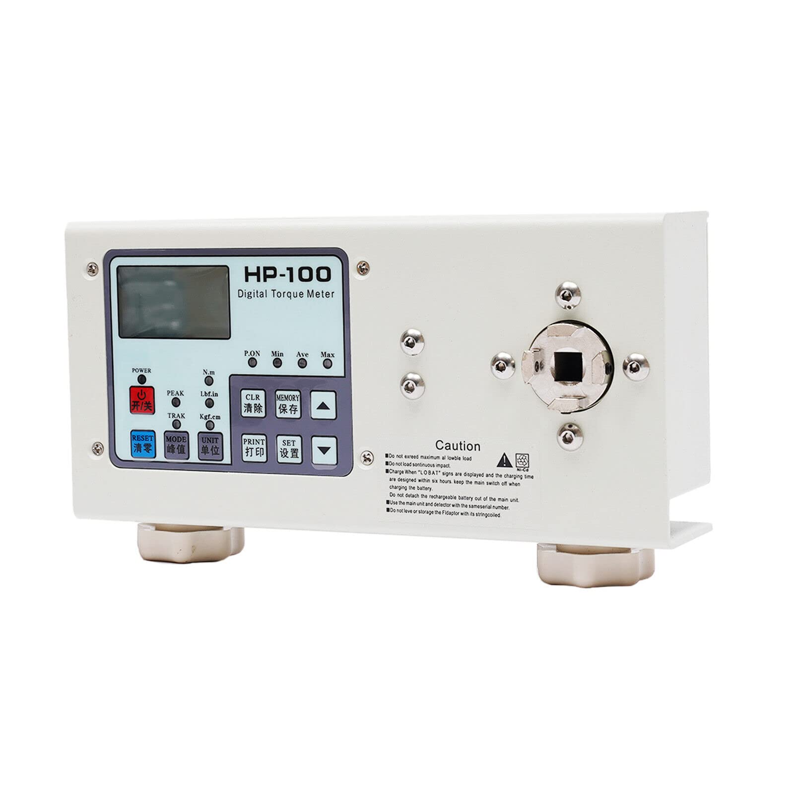 HP-100 Cacciavite ad aria Tester di coppia Display digitale Torsiometro 600Hz Digital Elettrico Tester Strumento per Automobile per Medicina Elettrico