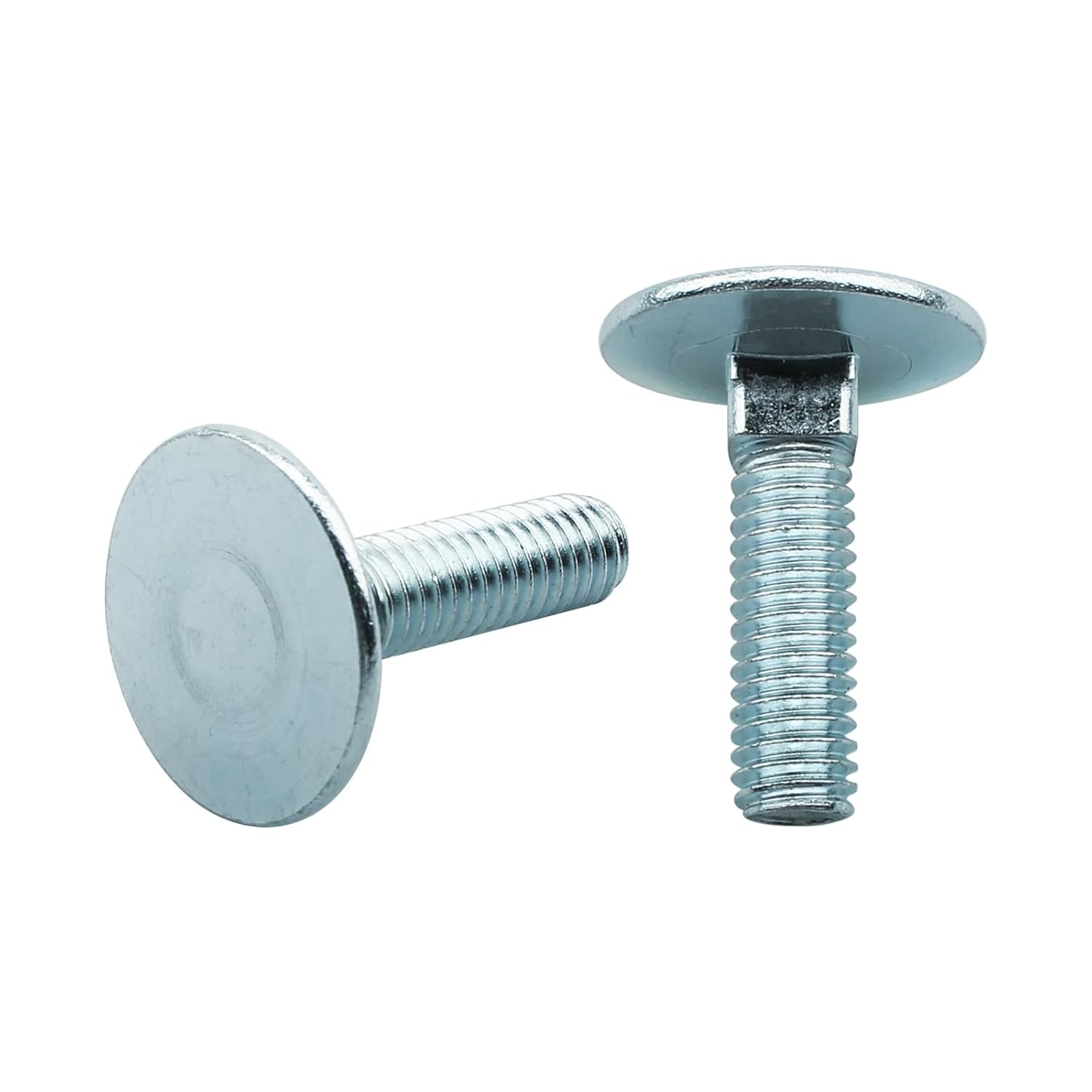 10 Pcs 014973239763 Elevator Bolts, 3/8-16 x 1-1/2 Flat Head Bolt, Zinc - Rust Resistant
