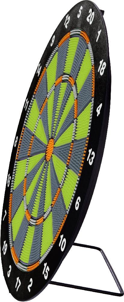 HABA 304425 - Terra Kids Softdart, Dartspiel für Kinder ab 6 Jahren, mit Dartscheiben-Ø 41,3 cm, Block und 6 Pfeilen mit Sicherheits-Kunststoffspitze je 13,5 cm lang, in- und Outdoor