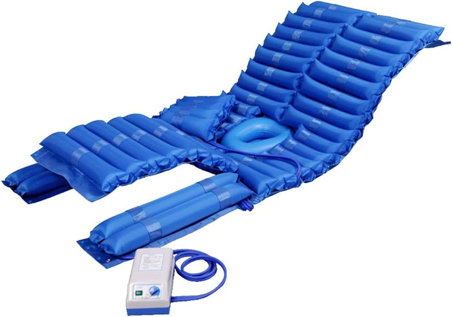 Alternating Pressure Mattress- Anti-Decubitus Mattress That Can Assist in Turning Over Inflatable Bed Air Topper for Pressure Ulcer And Pressure Sore Treatment