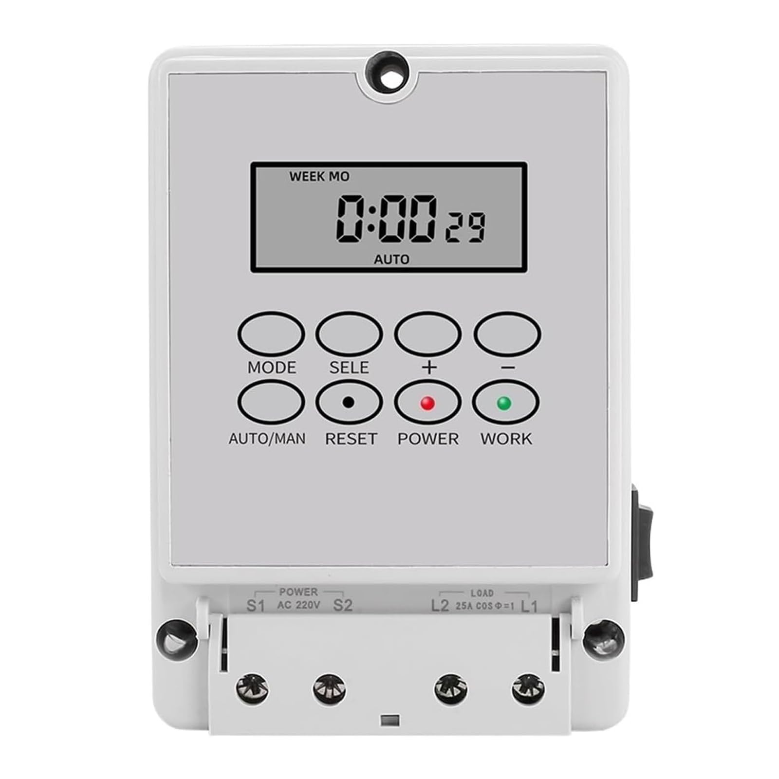 Digital School Bell Timer Switch ZTY-08 Intelligent Microcomputer Auto Bell Ring Controller 220V 80 Groups Programmable Time