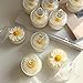 Blossom Flower Candle Molds - Silicone Mold for Candles Making, DIY 3D Turnsole Moulds for Soy Wax, Beeswax, Scented Candle, Women Valentine's Day Gifts (Daisy)