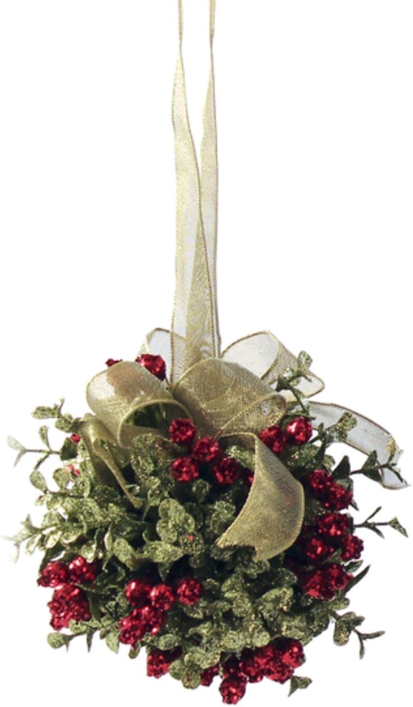 Ganz Mistletoe Door Kiss Ball (KK16)