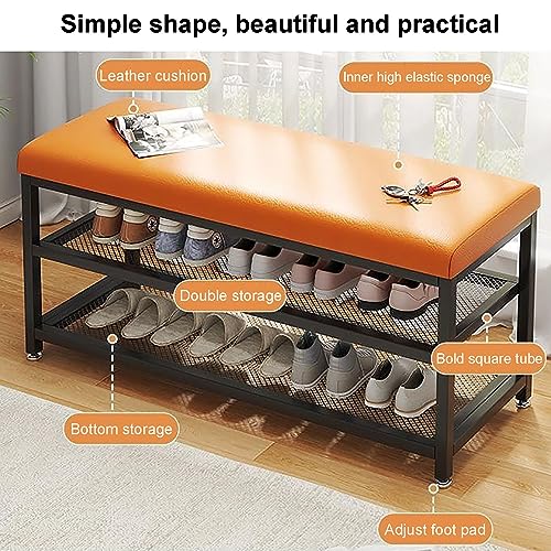 Banc de rangement à chaussures résistant pour simplifier la routine matinale - 5