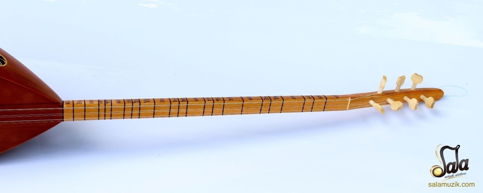 Turkish Quality Long Neck Mulberry Baglama Saz For Sale ASL-112N - Image 4