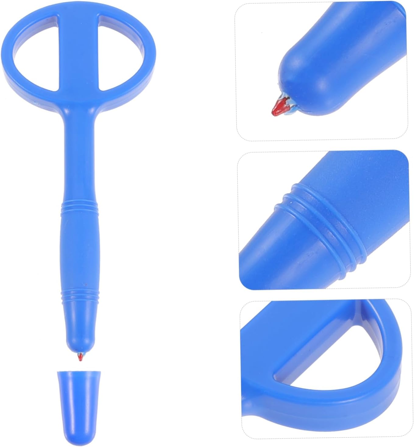 Safety Pen for Prison Investigation Portable Writing Pen Flexible Rubber Design for Interviews and Signatures Random Color