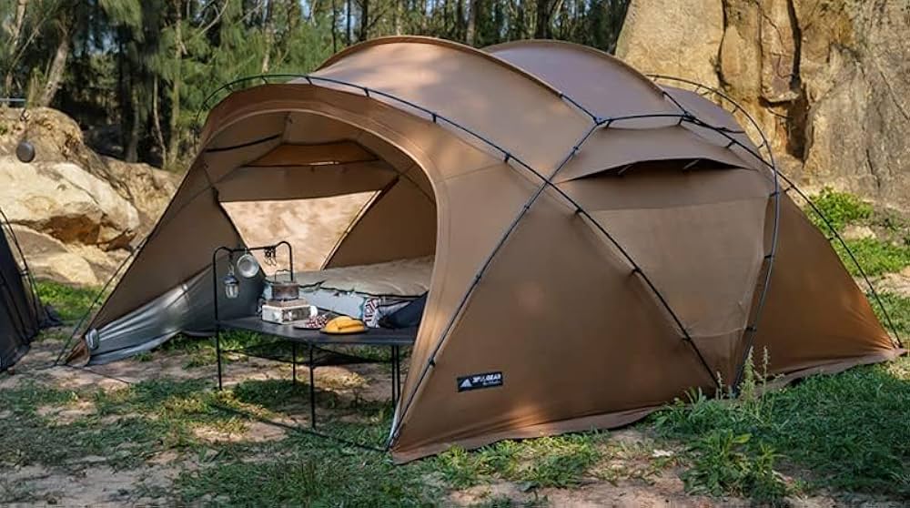 3f ul gear oudoor-1人用の超軽量キャンプテント Amazon.co.jp: 3F UL GEAR Lanshan 1 テント 3季節 1人用