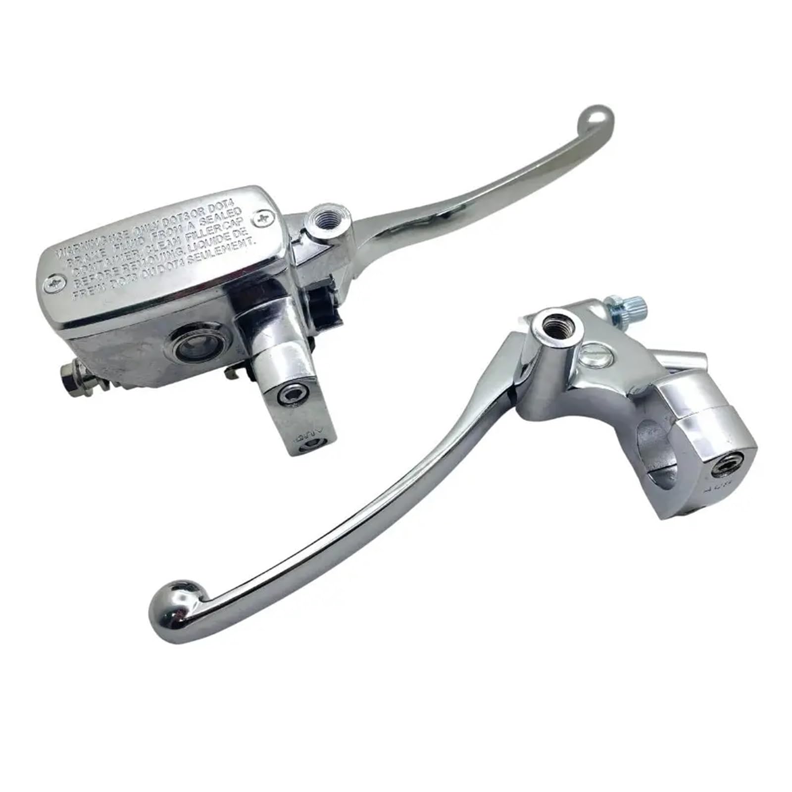 Ywqjiopm One Color Motorcycle Brake Clutch Lever Universal 25Mm Motorcycle Brake Clutch Lever Master Cylinder Reservoir For Steed 400 600 For Shadow 1100 For Magna 250 750