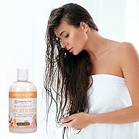 Vista 7 de Ginger Lily Farms Botanicals Acondicionador Hidratante para Cabello Seco, Coco Mango, 100% Vegano y Libre de Crueldad, Aroma de Coco y Mango, 12 Fl