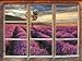 Produktbild Stil.Zeit Möbel Traumhafte Lavendel Provence mit einsamen Baum Fenster 3D-Wandsticker Format: 92x62cm Wanddekoration 3D-Wandaufkleber Wandtattoo
