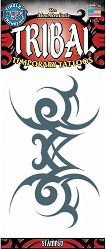 Sello Tribal Temporal FX Tatuaje, Negro
