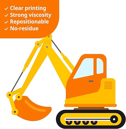 Miniatura 4 de DECOWALL DS-8047 Calcomanías de pared de transporte para niños, despegar y pegar, extraíble, cuarto de bebé, dormitorio, construcción, niños, niños,