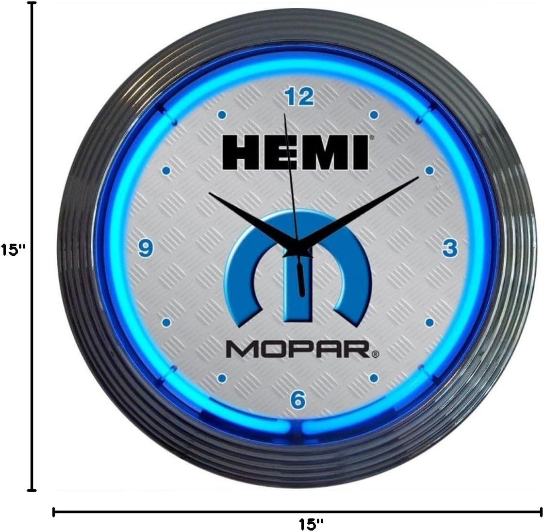 Mopar Hemi Neon Clock