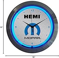 Vista 2 de Reloj de neón Mopar Hemi
