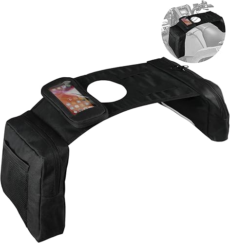 Vista 14 de MYDAYS Bolsa de sillín para ATV, tanque de carga, equipaje de almacenamiento para ATV UTV, motos de nieve y motocicleta, Camo1, Utv