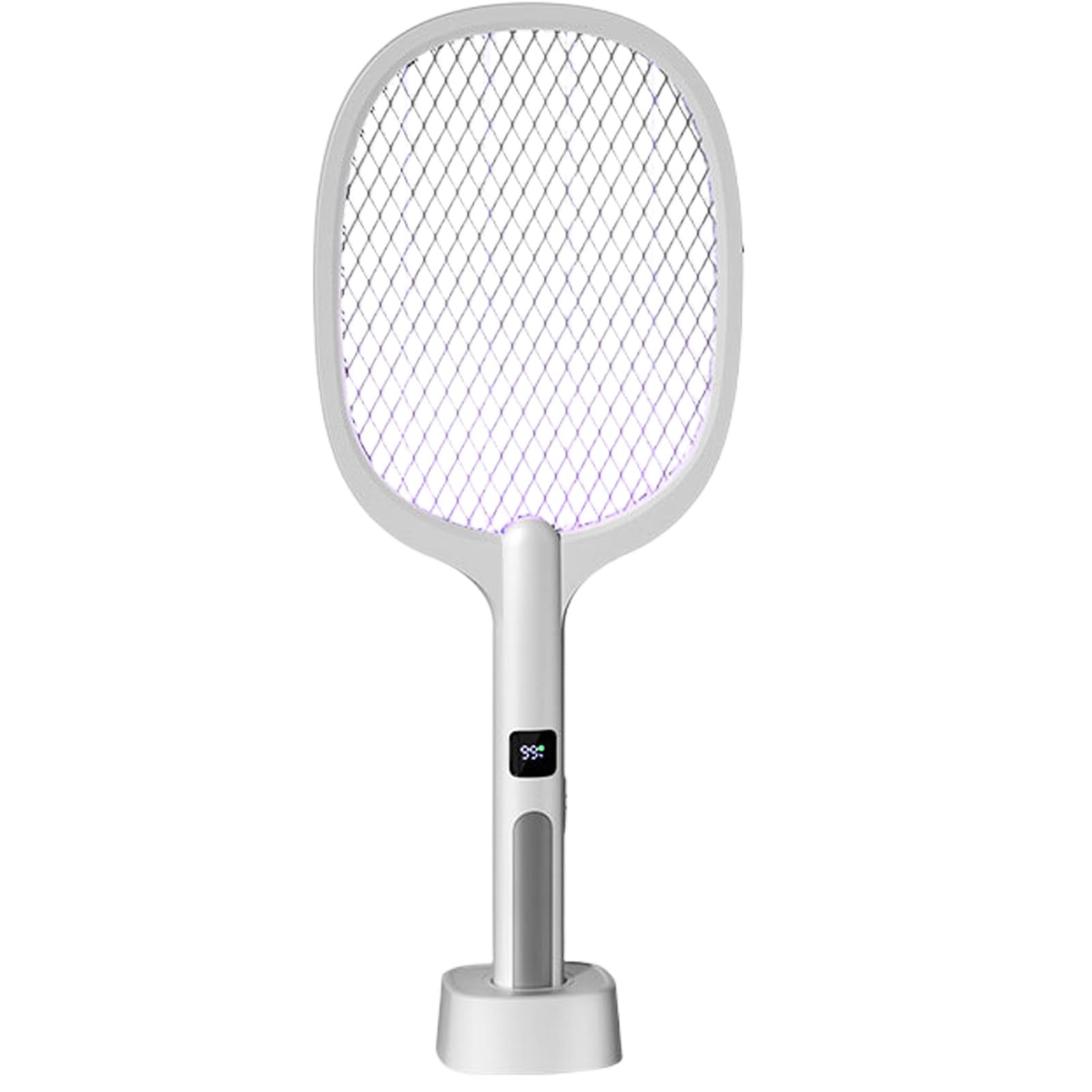 Matamoscas Eléctrico Portátil con Luz Led UV De Alto Voltaje, Recargable por USB para Interiores Y Exteriores.,B