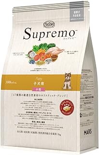 Nutro シュプレモ 子犬用 全犬種用 チキン 1kg ドライフード 小粒 総合栄養食 子いぬ用 パピー 妊娠期/授乳期の母犬 仔犬用 ドッグフード 犬 お試し 厳選自然素材 香料・着色料 無添加 ニュートロ