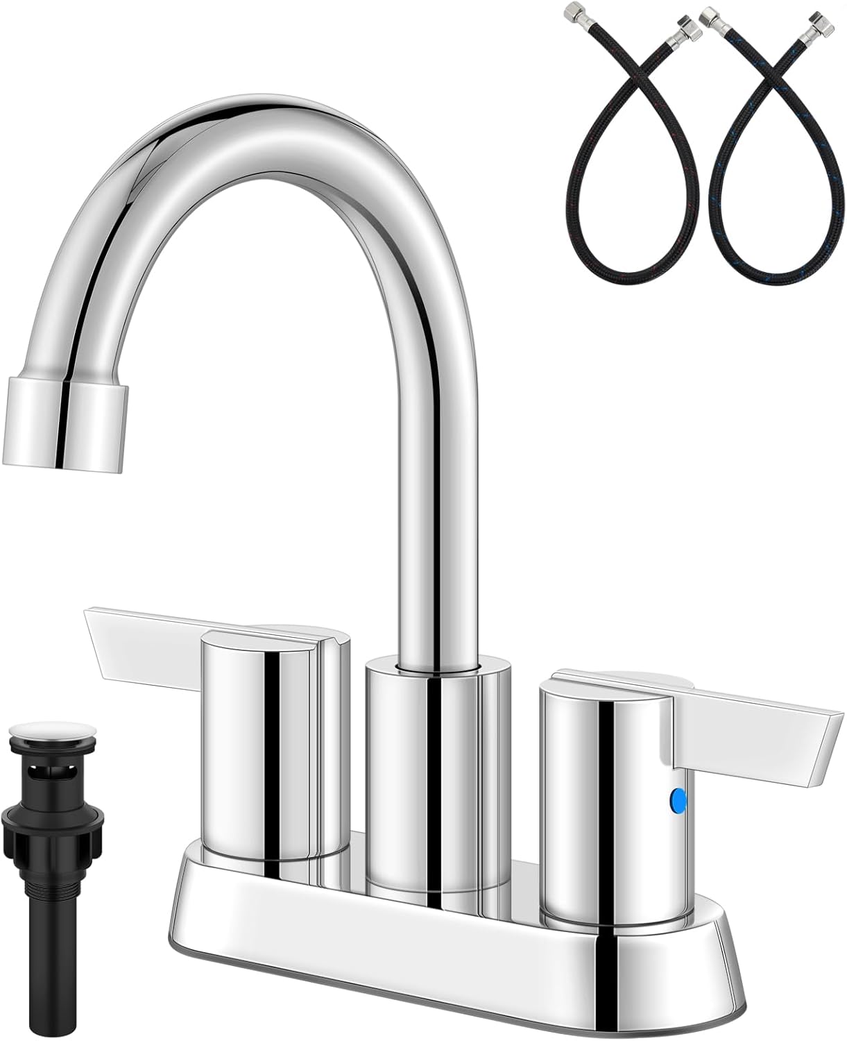 Bar Sink Faucet 4-Inch Centerset Bathroom Faucet